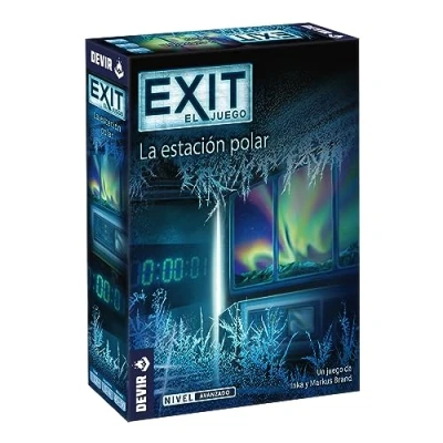 Imagen de Devir Exit: La Estación Polar, Juego de Mesa en Español, con Amigos, Escape Room, Juegos Misterio, Adultos (BGEXIT6)