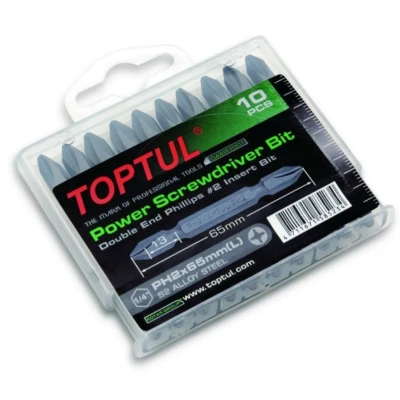 Imagen de TOPTUL GAAW1001 Kit de puntas tornillo 10