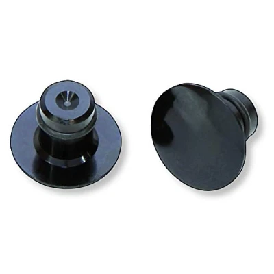 Imagen de HIGHSIDER Tapones para motocicleta M10, color negro (2 unidades)