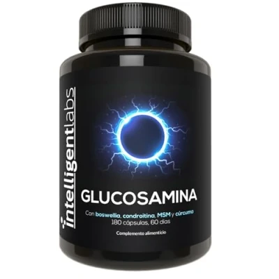Imagen de Complejo de Sulfato Glucosamina con Triple Fuerza 1500mg, Boswellia, Condroitina, MSM y Cúrcuma