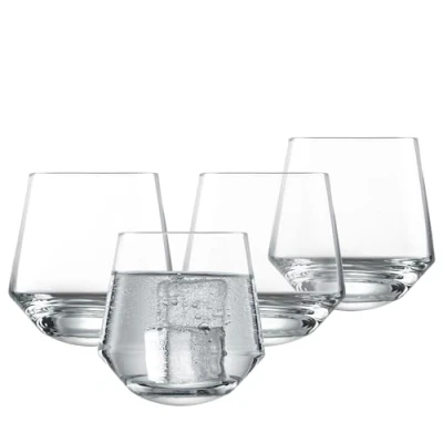 Imagen de Schott Zwiesel Juego de 4 vasos cóctel con fondo redondo, aptos para lavavajillas, fabricados en Alemania (número referencia 123629)
