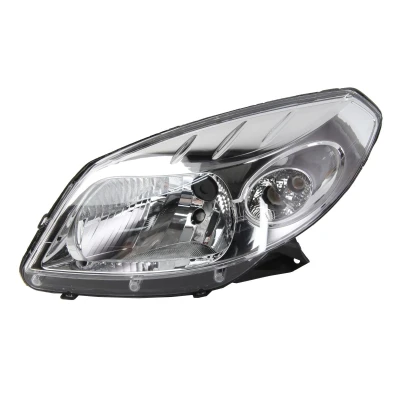 Imagen de VAN WEZEL 1506961 Faros izquierda H4 transparente para circulación por la derecha sin servomotor reg. alcance luces P43t DACIA: Sandero I