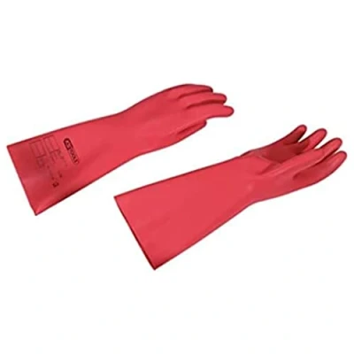 Imagen de KS TOOLS 117.1756 Guantes de goma Rojo