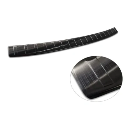 Imagen de Avisa Protector del Parachoques Trasero Inoxidable Negro Compatible con Peugeot 308 III SW 2021 &#039;Ribs&#039;