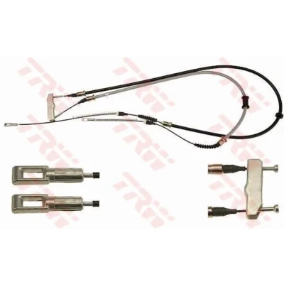 Imagen de TRW GCH2091 Cable de Freno Mano 1690, 1276 Tambor OPEL: Kadett E CC, Astra F Berlina