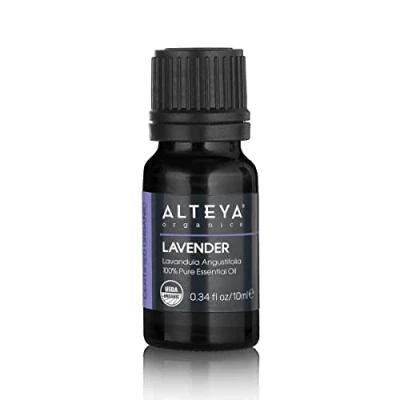 Imagen de Alteya Organics Aceite de lavanda 10 ml esencial 100% orgánico certificado por el USDA. Vendido directamente cultivador y destilador
