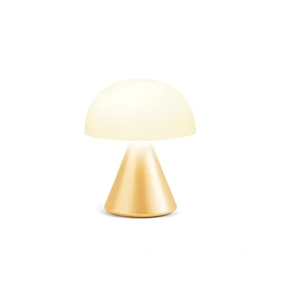 Imagen de Lexon LH60LY Mina LH60 Lámpara de Mesa LED Recargable Aluminio, Amarillo, 6 Horas Luz