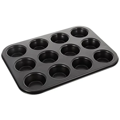 Imagen de Ibili Molde 12 Mini Muffin, Stainless Steel, Centimeters