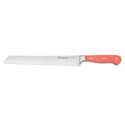 Imagen de WÜSTHOF Classic cuchillo pan con doble dentado de precisión 23 cm, Coral Peach (naranja)
