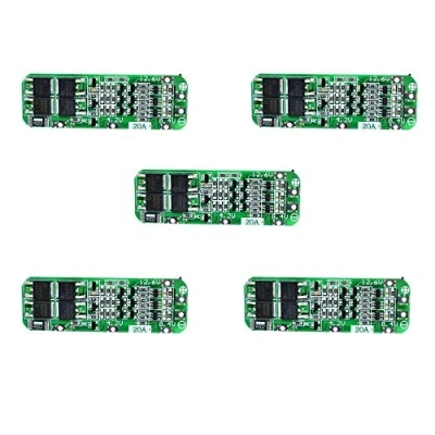Imagen de ZkeeShop 5Pcs 3S 20A 12.6V BMS Li Ion Lithium Battery Protection Board 18650 Charger