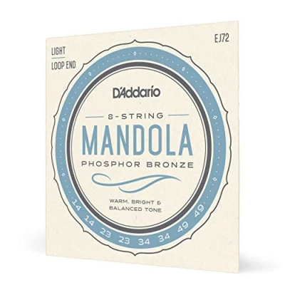 Imagen de D&#039;Addario EJ72 Light 14 49 Mandola Strings Phosphor Bronze