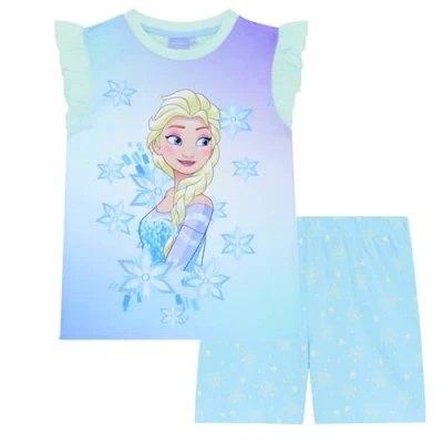 Imagen de Disney Conjunto de Pijama Corto sin Mangas Frozen Elsa 6 7 Años: 122cm