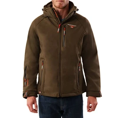 Imagen de Geographical Norway Softshell para hombre (Caqui, L)