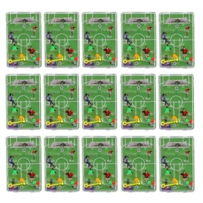 Imagen de 15 volquetes de fútbol verdes, pinball mano, juego laberinto pinball,
