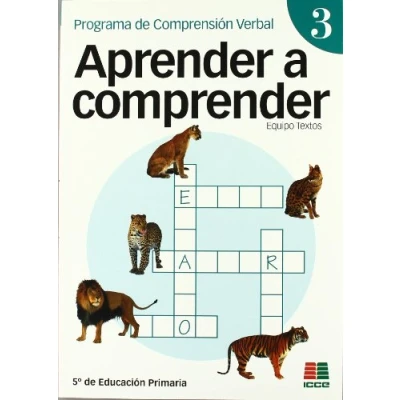 Imagen de Aprender a comprender 3: Programa de comprensión verbal