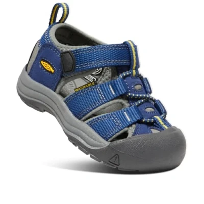 Imagen de Keen Newport H2 TOTS Unisex Sandalias de senderismo para niños, Talla: 19, Blue depths/gargoyle Zapatos