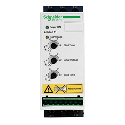 Imagen de Schneider Electric ATS01N206RT Arrancador Suave ATS 01, 3 HP, 6 A, 440 480 V, Fases
