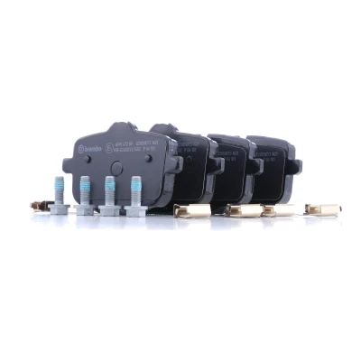 Imagen de BREMBO P 06 101 Juego de pastillas freno preparado para indicador desgaste con tornillos pinza accesorios BMW: 5 Berlina, X3, 7 norauto,
