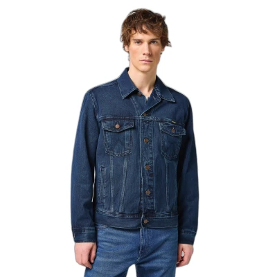 Imagen de Wrangler Authentic Jacket Chaqueta vaquera, Hombre, Talla: 3XL, Coalblue stone