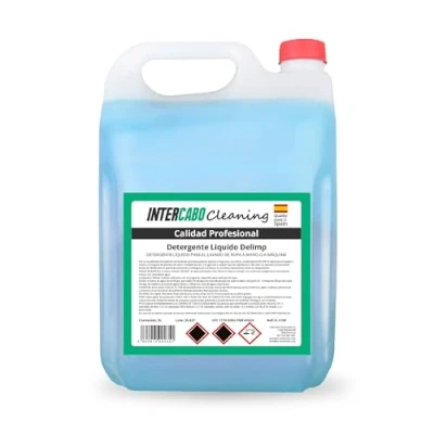 Imagen de Detergente Liquido Lavadora Universal Calidad Profesional 90 Lavados Garrafa 5L para lavarropa Ropa Jabon