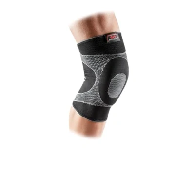 Imagen de Mc David 5125R Rodillera elástica con rodete de Gel, Unisex Adulto, Negro, L