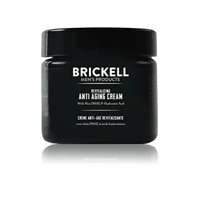 Imagen de Brickell Men&#039;s Products crema Revitalizante antienvejecimiento para hombres, facial de noche antiarrugas natural y orgánica, perfumada, 59 ml