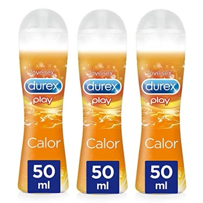 Imagen de Durex Lubricante Efecto Calor 50ml x 3 Unidades