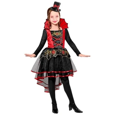 Imagen de WIDMANN Disfraz para niños de vampiresa