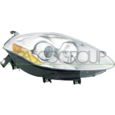 Imagen de PRASCO FT1384903 Faros derecha H1/H1 transparente para circulación por la con electromotor servomotor reg. alcance luces