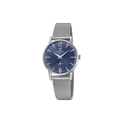 Imagen de Reloj FESTINA Para Mujer F20258/3 Outlet Caja de Acero inoxidable 316l Gris plata Correa