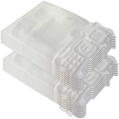 Imagen de Juego de 12 Bolsas Microfibra para aspiradoras Folletto Vorwerk Kobold 135, 136, 135 SC, VK VK135, VK136, FP135, FP136 con Cierre higiénico
