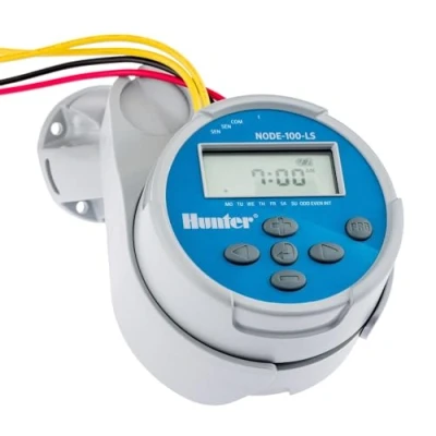 Imagen de Hunter Programador autónomo NODE 100 de 1 estación 9V con solenoide.