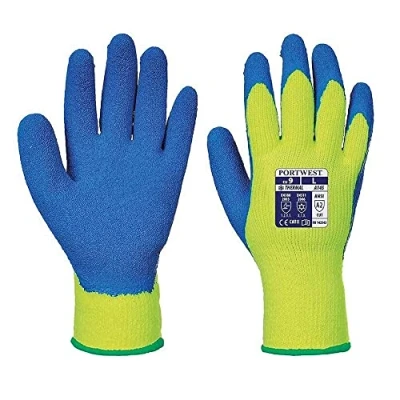 Imagen de Portwest Guante Cold Grip, Tamaño: XXL, Color: Amarillo/Azul, A145Y4RXXL