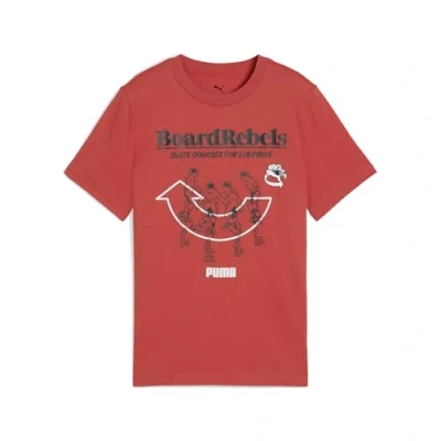 Imagen de PUMA MID90S Graphic tee I B, Camisetas Niños, Red Fire,