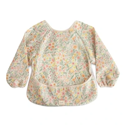 Imagen de mushie Babero con Mangas Bebé Manga Larga Baberos Impermeables Ajuste Ajustable para 6 24 Meses Color: Pastel Blooms