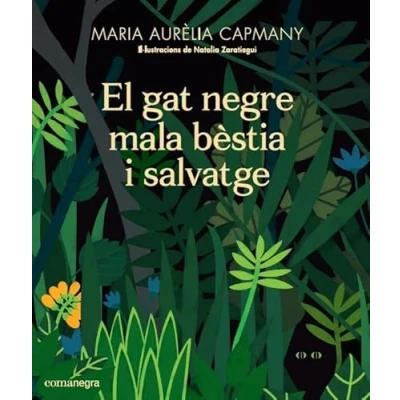 Imagen de El gat negre mala bèstia i salvatge (IL LUSTRAT)