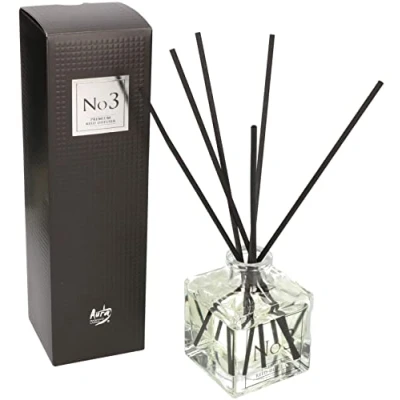 Imagen de KOTARBAU® Ambientador Mikado con Aroma a peonía y Notas de almizcle, Premium No3, Difusor Varillas 80 ml, Ambientadores hogar, Varillas, Varitas perfumadas, Esencia