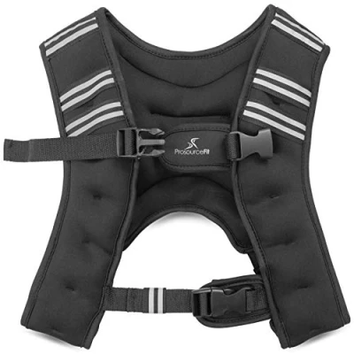 Imagen de ProsourceFit Exercise Weighted Training Vest 12lb, black