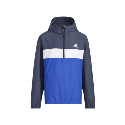 Imagen de adidas Performance Anorak Unisex Cortaviento para niños, Talla: 6 7a, Legend ink