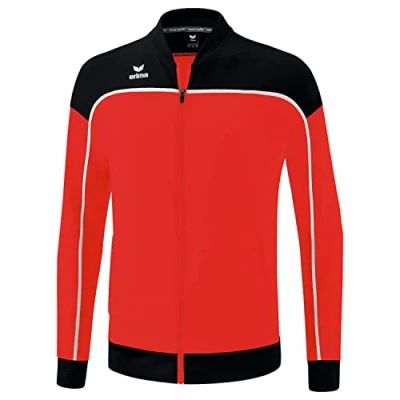 Imagen de erima Change by Funcional Chaqueta de presentación, rojo/negro/blanco, 164 Unisex niños
