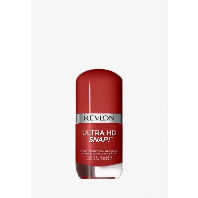 Imagen de Revlon Ultra HD Snap! Esmalte de uñas secado rápido. Alta cobertura en una sola pasada. Fórmula Vegana (Tono #014 Red And Real) 8ml