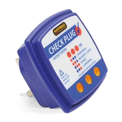 Imagen de Martindale CP501 comprobador de toma corriente, color azul