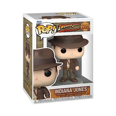 Imagen de Funko Pop! Movies: ROTLA Indiana Jones With Jacket Raiders Of The Lost Ark Figura de Vinilo Coleccionable Idea Regalo Mercancia Oficial Juguetes para Niños y Adultos Movies Fans
