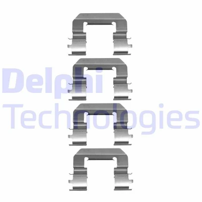 Imagen de DELPHI LX0667 Kit de accesorios, pastillas frenos HYUNDAI: i30 II Hatchback, KIA: cee‘d Hatchback