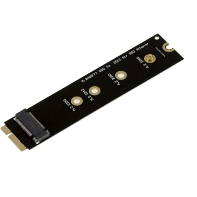 Imagen de KALEA INFORMATIQUE Adaptador de M2 a Mac 2012 para Montar una SSD M.2 en Lugar la Original 8+18 Patillas un MD224 MD223 MD231 MD232. Versión Larga con Destornillador.