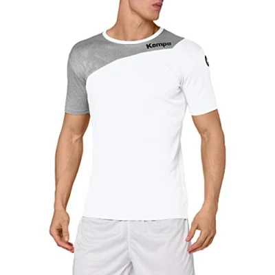 Imagen de Kempa Core 2.0 Shirt Camiseta De Juego Balonmano, Hombre, Blanco/Gris Oscuro Mezcla, XXXL
