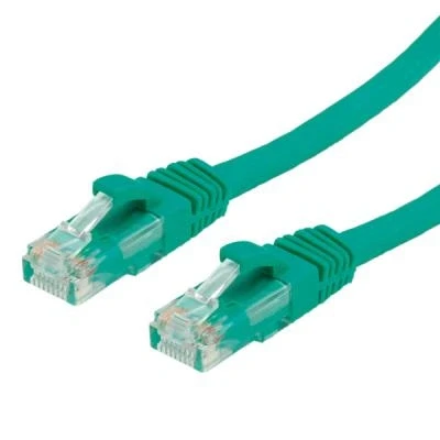 Imagen de Value Utp Cable Cat.6, Halogen free, Green, 1 M Cables De Red