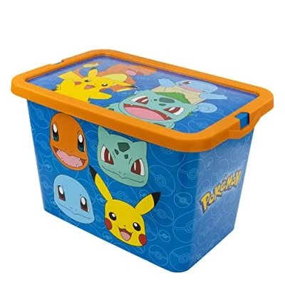 Imagen de Stor Caja de almacenaje con Cierre Click 7 litros Pokemon