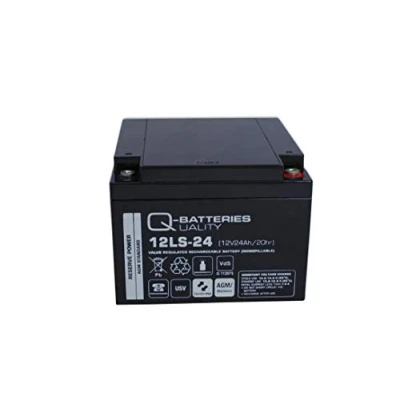 Imagen de Batería Qbatteries 12LS 24 Agm Standard. Tecnología AGM. 12V 24Ah (165x176x...