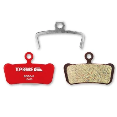 Imagen de TOP BRAKE Pastillas de Freno Disco Bicicleta para AVID Elixar 7 Trail/Elixir 9 Trail/XO Trail SRAM G2,Guide R/RS/RSC Ultimate (Performance Rojo)